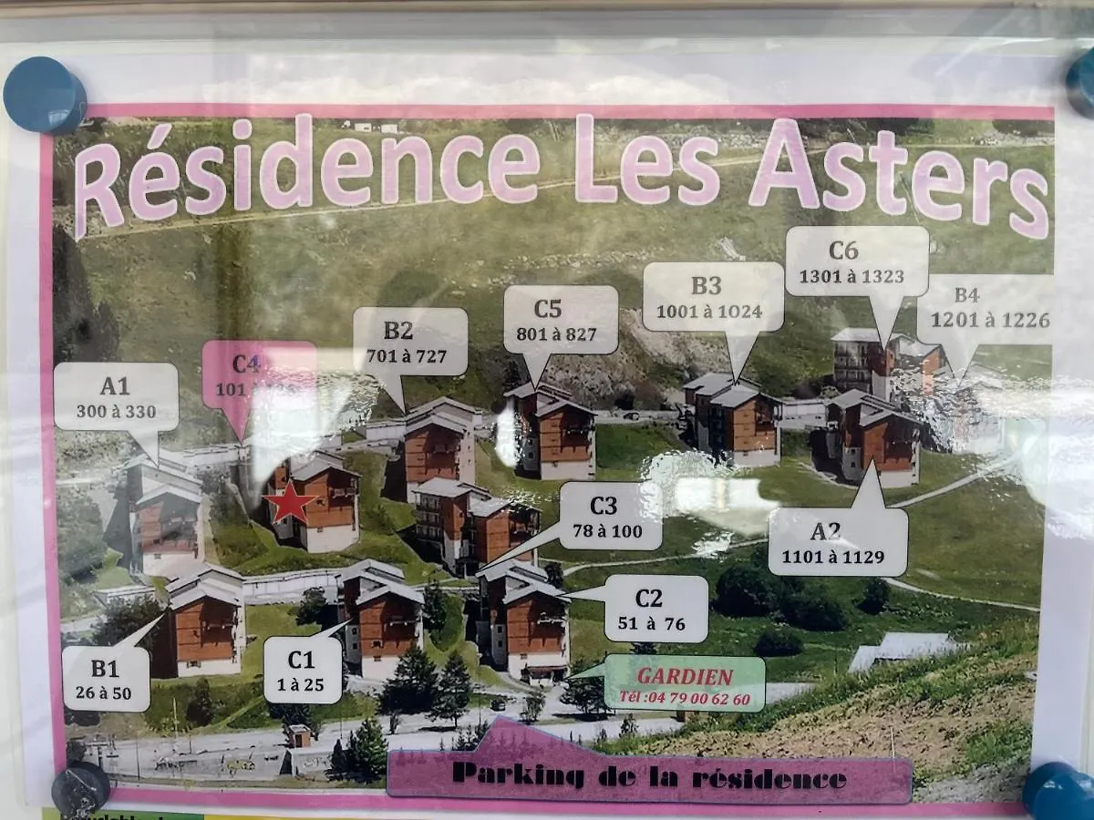 Apartment Appartement Pour 6 Personnes Au Pied Des Pistes Au Calme Aux Menuires Les Asters Saint-Martin-de-Belleville